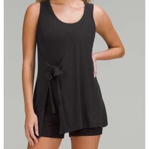 Lululemon Modal Wrap Romper 4"' Black Size 6